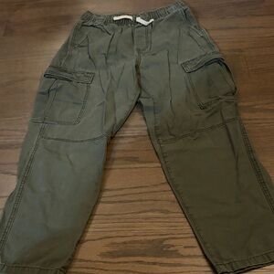 Boys green cargo pants